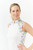 Pure Golf Freda Sleeveless Polo Shirt - Ethereal Bouquet