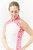 Pure Golf Freda Sleeveless Polo Shirt - Petal Polka