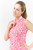 Pure Golf Felicity Sleeveless Polo Shirt - Petal Polka