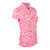 Pure Golf Ellen Short Sleeve Sleeve Polo - Petal Polka