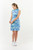 Pure Golf Miley Sleeveless Dress - Dappled Ocean