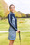 Pure Golf Breeze Long Sleeve Jacket - Peardrop Sapphire