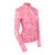 Pure Golf Serenity Quarter Zip Long Sleeve Mid Layer - Petal Polka