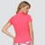 Tail Golf Ignace Short Sleeve Polo- Diva Pink