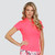 Tail Golf Ignace Short Sleeve Polo- Diva Pink