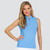 Tail Golf Ariel Sleeveless Polo- Hyacinth