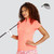 Tail Golf Lorelai Short Sleeve Polo- Zest