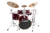 Yamaha Stage Custom Birch Fusion Kit In Cranberry Red