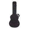 Crossfire Deluxe Shaped Classical Guitar Hard Case (Paisley Black)
