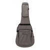 Martinez Deluxe Shaped Acoustic Guitar Polyfoam Case (Silver)