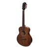 Martinez Acoustic-Electric Short Scale Guitar with Built-In Tuner (Rosewood)