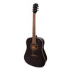 Martinez '41 Series' Dreadnought Acoustic Guitar (Black)