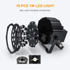 EMS Laser 18 x 1W RGB LED Par Stage Light P18-1W LED Par Light