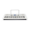 Crown CK-63 Multi-Function 61-Key Electronic Portable Keyboard with USB (White)