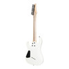 J&D Luthiers MF7 7-String Contemporary Multi-Scale Electric Guitar (White)