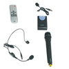 SoundArt 100 Watt Rechargeable Wireless PA System with DVD Player