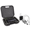 SoundArt Dual Channel Wireless Microphone System with Lapel and Headset Mics