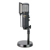 SoundArt Professional USB Condenser Studio Microphone Pack w/ Pop Filter, Desk Stand, USB Cable & Carry Case