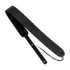 Fretz Standard MF Leather Guitar Strap (Black)