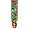 Fretz 'Goth' High Resolution Printed Leather Guitar Strap (8 Ball Skulls)