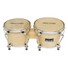 Drumfire 6.5" and 7.5" Wood Bongos (Natural Gloss)