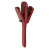 Drumfire Wooden Handled Castanets (Red)