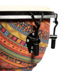 Drumfire 8" Tuneable Synthetic Head Djembe (Multicolour)