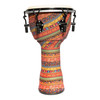 Drumfire 10" Tuneable Synthetic Head Djembe (Multicolour)