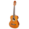 Martinez G-Series Left Handed Full Size Electric Classical Guitar with Tuner (Natural-Gloss)