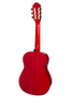 Martinez G-Series 3/4 Size Student Classical Guitar Pack with Built In Tuner (Trans Wine Red-Gloss)