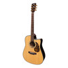 Saga DS20 Solid Spruce Top Acoustic-Electric Dreadnought Cutaway Guitar (Natural Gloss)