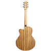 Aiersi SG02SZC-40 solid top zebrawood cutaway Acoustic Guitar