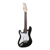 Casino ST-Style Left Handed Short-Scale Electric Guitar and 10 Watt Amplifier Pack (Black)