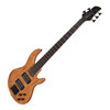 Tokai 'Legacy Series' 5-String Mahogany & Spalted Maple T-Style Contemporary Electric Bass Guitar (Natural Satin)