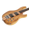 Tokai 'Legacy Series' Ash & Zebrano Neck-Through Contemporary Electric Bass Guitar (Natural Satin)