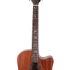 Timberidge 'Messenger Series' Mahogany Solid Top Acoustic-Electric Dreadnought Cutaway Guitar with 'Tree of Life' Inlay (Natural Satin)