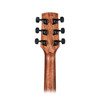 Timberidge 'Messenger Series' Mahogany Solid Top Acoustic-Electric Small Body Cutaway Guitar (Natural Satin)