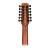 Timberidge 'Messenger Series' 12-String Mahogany Solid Top Acoustic-Electric Small Body Cutaway Guitar (Natural Satin)