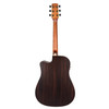 Timberidge '3 Series' Spruce Solid Top Acoustic-Electric Dreadnought Cutaway Guitar (Natural Satin)