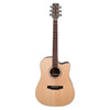 Timberidge '3 Series' Spruce Solid Top Acoustic-Electric Dreadnought Cutaway Guitar (Natural Satin)