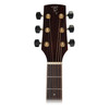 Timberidge '3 Series' Left Handed Spruce Solid Top Acoustic-Electric Small Body Cutaway Guitar (Natural Gloss)