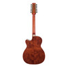 Timberidge '4 Series' 12-String Cedar Solid Top Acoustic-Electric Small Body Cutaway Guitar (Natural Satin)