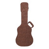 Timberidge Deluxe Shaped 12-String Mini Acoustic Guitar Hard Case (Paisley Brown)