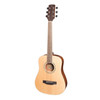 Timberidge '1 Series' Spruce Solid Top Acoustic-Electric Traveller Mini Guitar (Natural Satin)