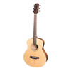 Timberidge '1 Series' Left Handed Solid Top Acoustic-Electric TS-Mini Guitar (Natural Satin)