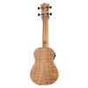 Tiki '2 Series' Mahogany Flame Top Soprano Electric Ukulele with Gig Bag (Natural Satin)