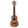 Tiki '2 Series' Mahogany Flame Top Concert Ukulele with Gig Bag (Natural Satin)