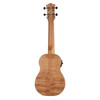 Tiki '2 Series' Mahogany Flame Top Concert Electric Ukulele with Gig Bag (Natural Satin)