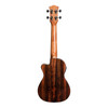 Tiki '22 Series' Spruce Solid Top Electric Cutaway Concert Ukulele with Hard Case (Natural Gloss)