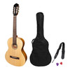 Martinez 'Slim Jim' 3/4 Size Student Classical Guitar Pack with Built In Tuner (Spruce/Koa)